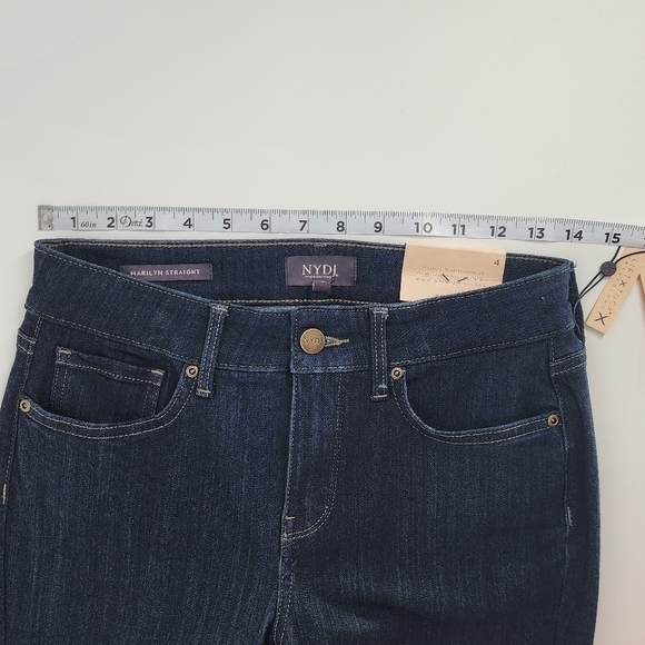 NYDJ NWT Marilyn Straight Jean Mabel 4 - Picture 7 of 14